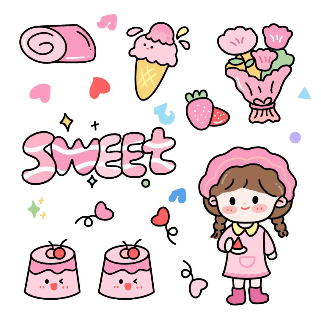 贴纸|手帐素材第7️⃣3️⃣弹