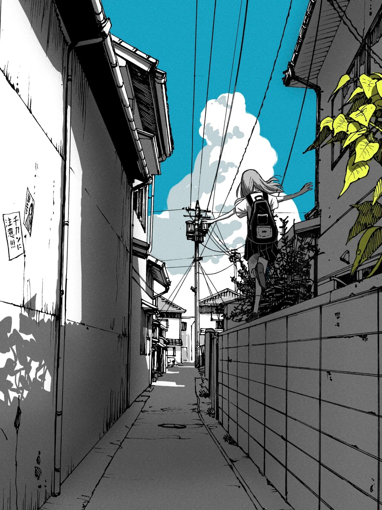 进来看透视大佬如何绘制场景插画6015 hello!大家好!