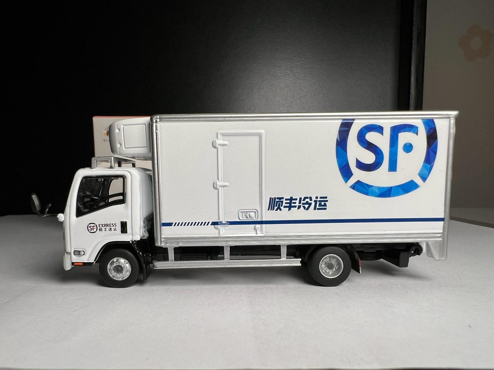 tiny微影,isuzu五十铃-顺丰冷运.比例:1/64.