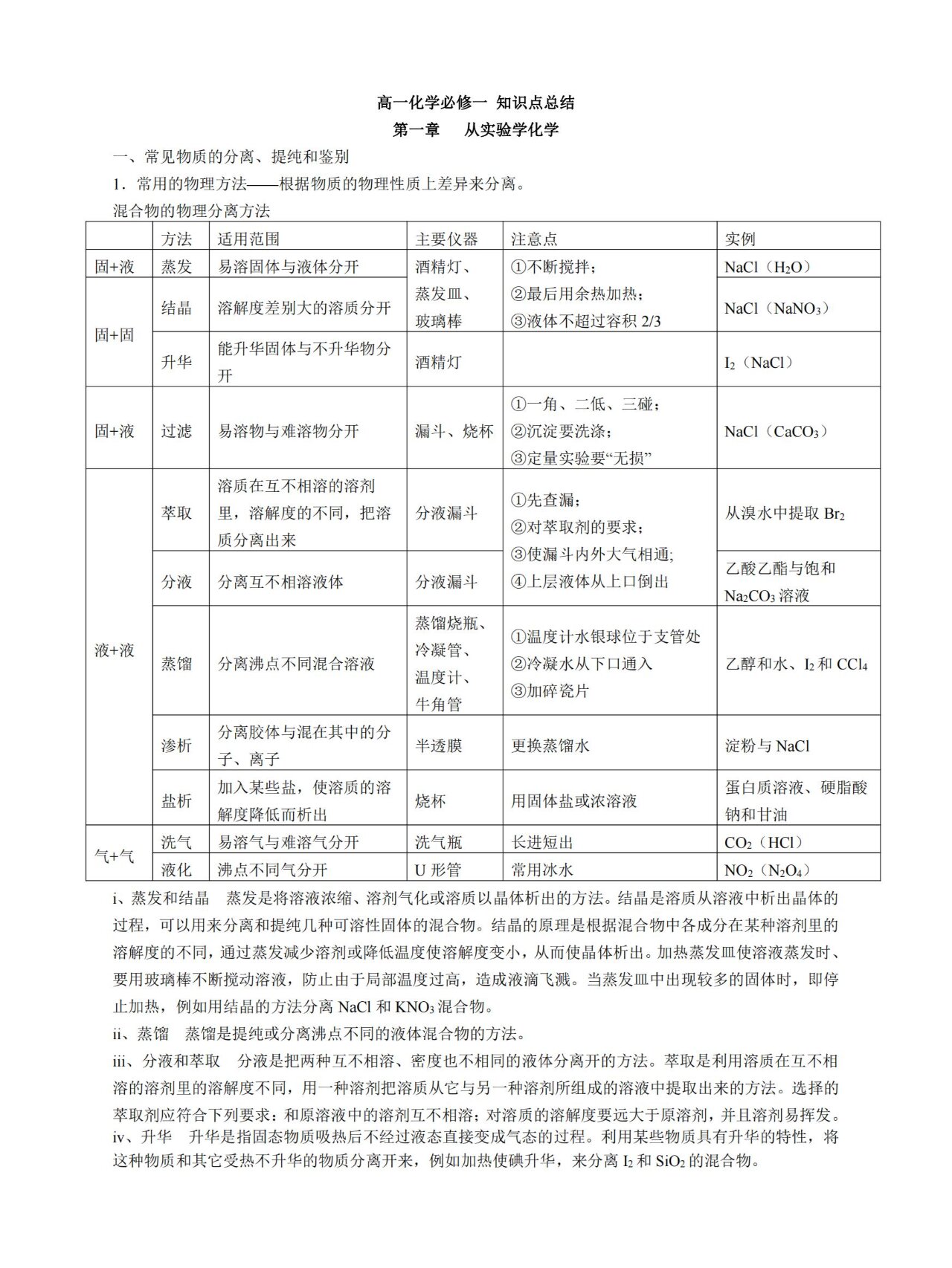 食品化学知识点总结图图片