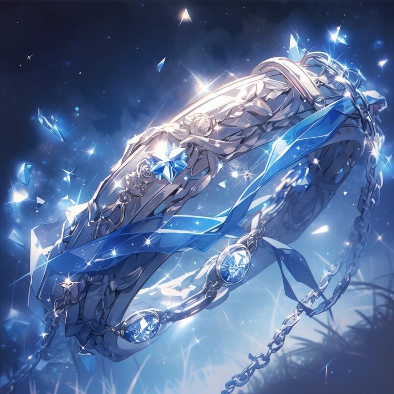 61星辉护链 名字: 星辉护链 外形描述: 星辉护链是一条精致的手链