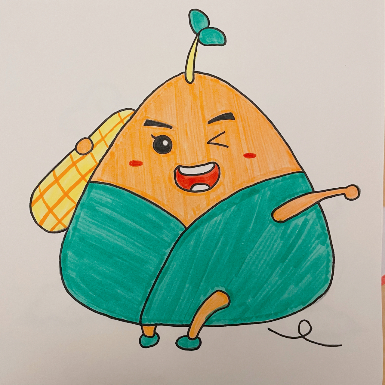 端午节卡通粽子合集 各种表情的卡通粽子,可以用于活动