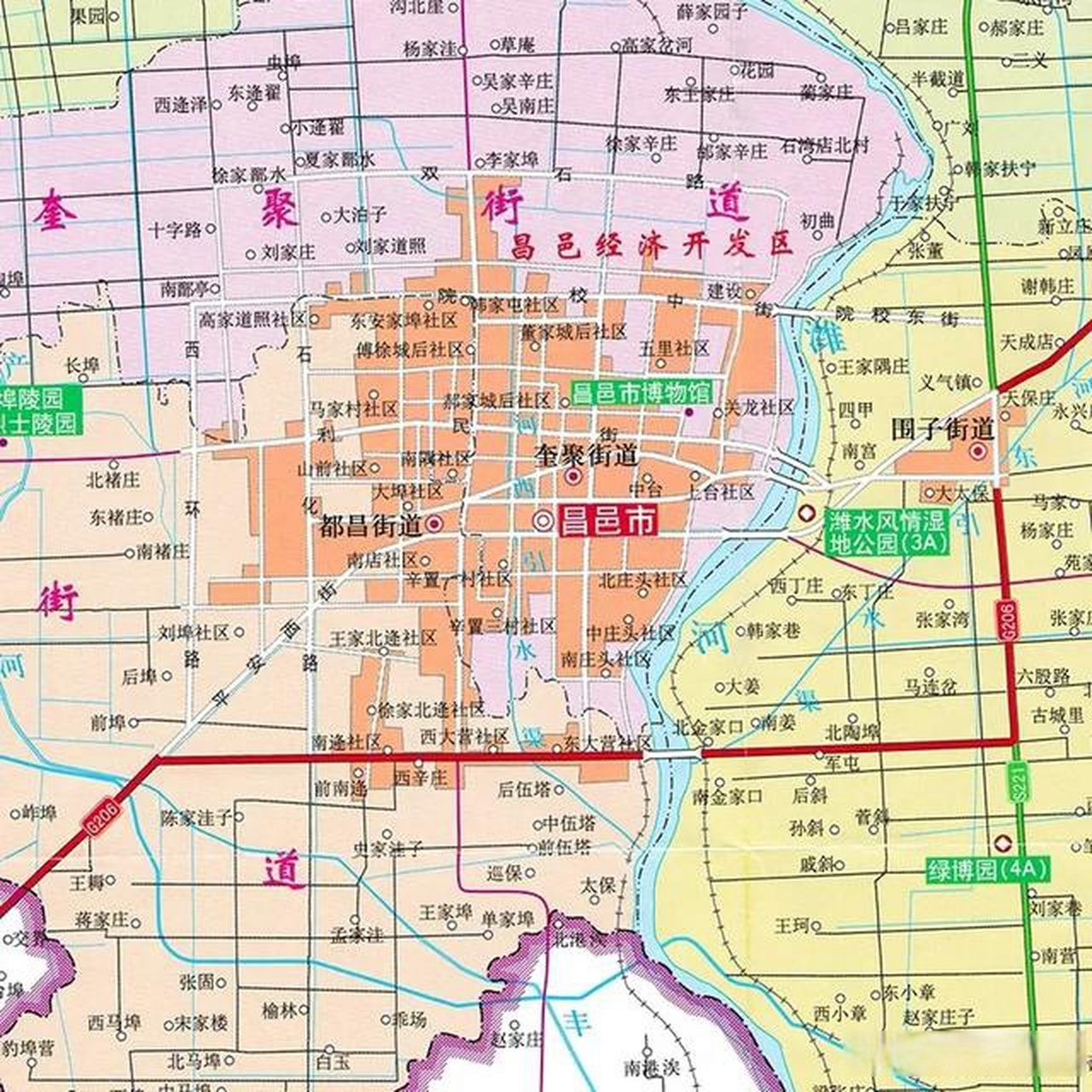 中国溴·盐之乡——昌邑市,位于山东半岛西北部,是潍坊市代管的县级市