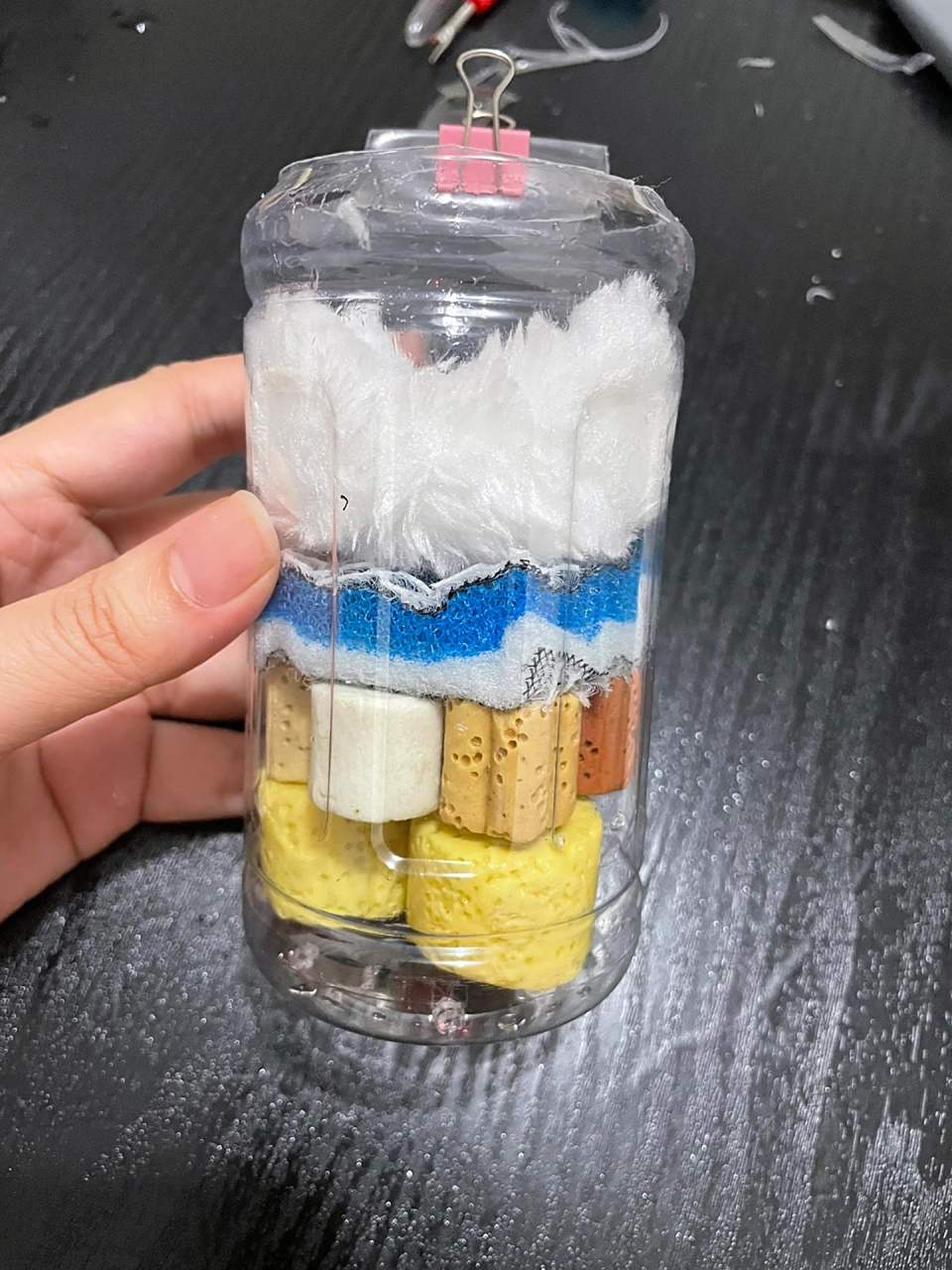 自制小鱼缸过滤盒清单来啦!