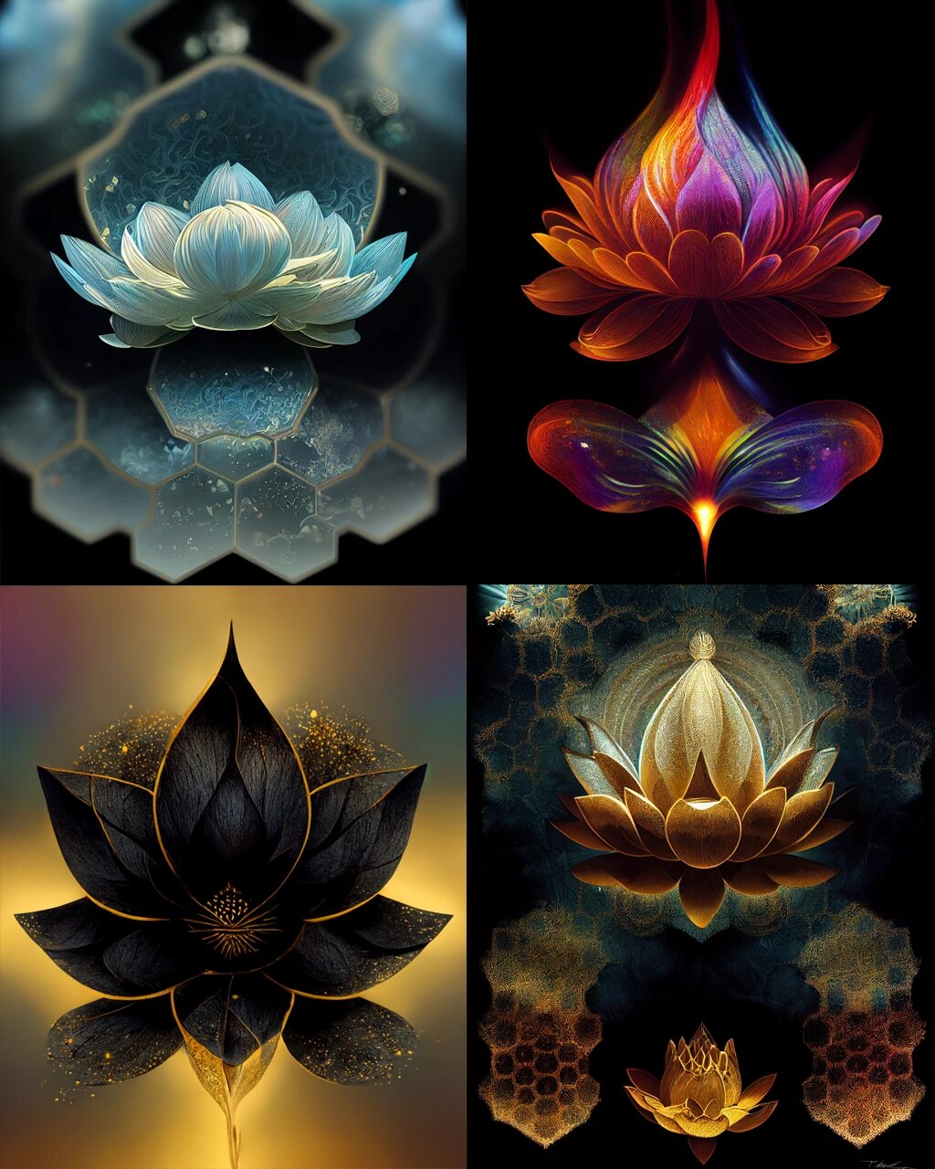 9315上古神话|四大神莲.合集9315