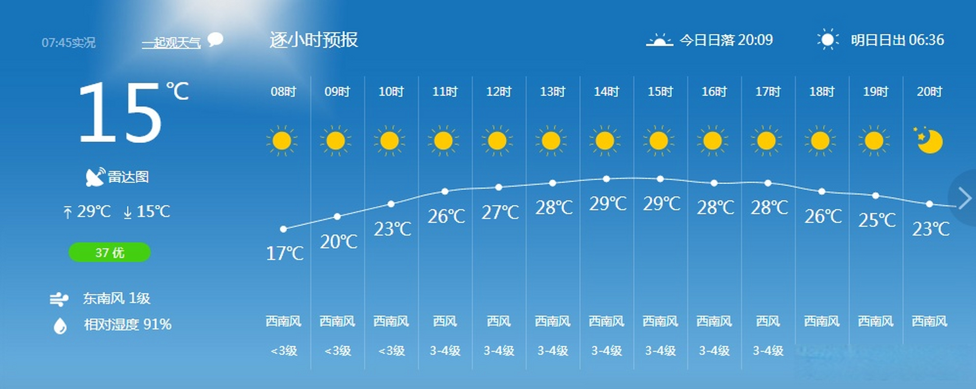 腾冲天气# 今日腾冲天气情况.来源:中国天气网