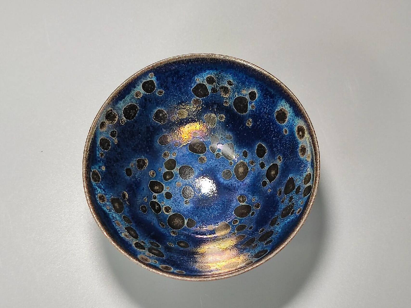 日本耀变天目盏 日本矅变天目大师 濑户毅己 国宝矅变天目盏 濑户毅已