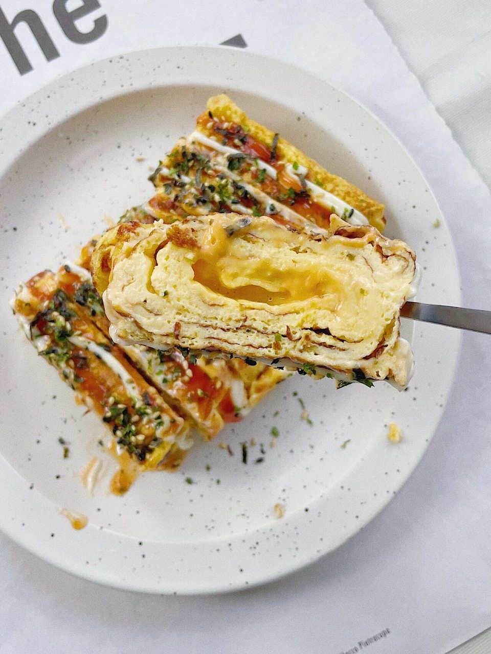 流心芝士玉子烧简直太绝了一定一定要加芝士0615增加了口感 做法