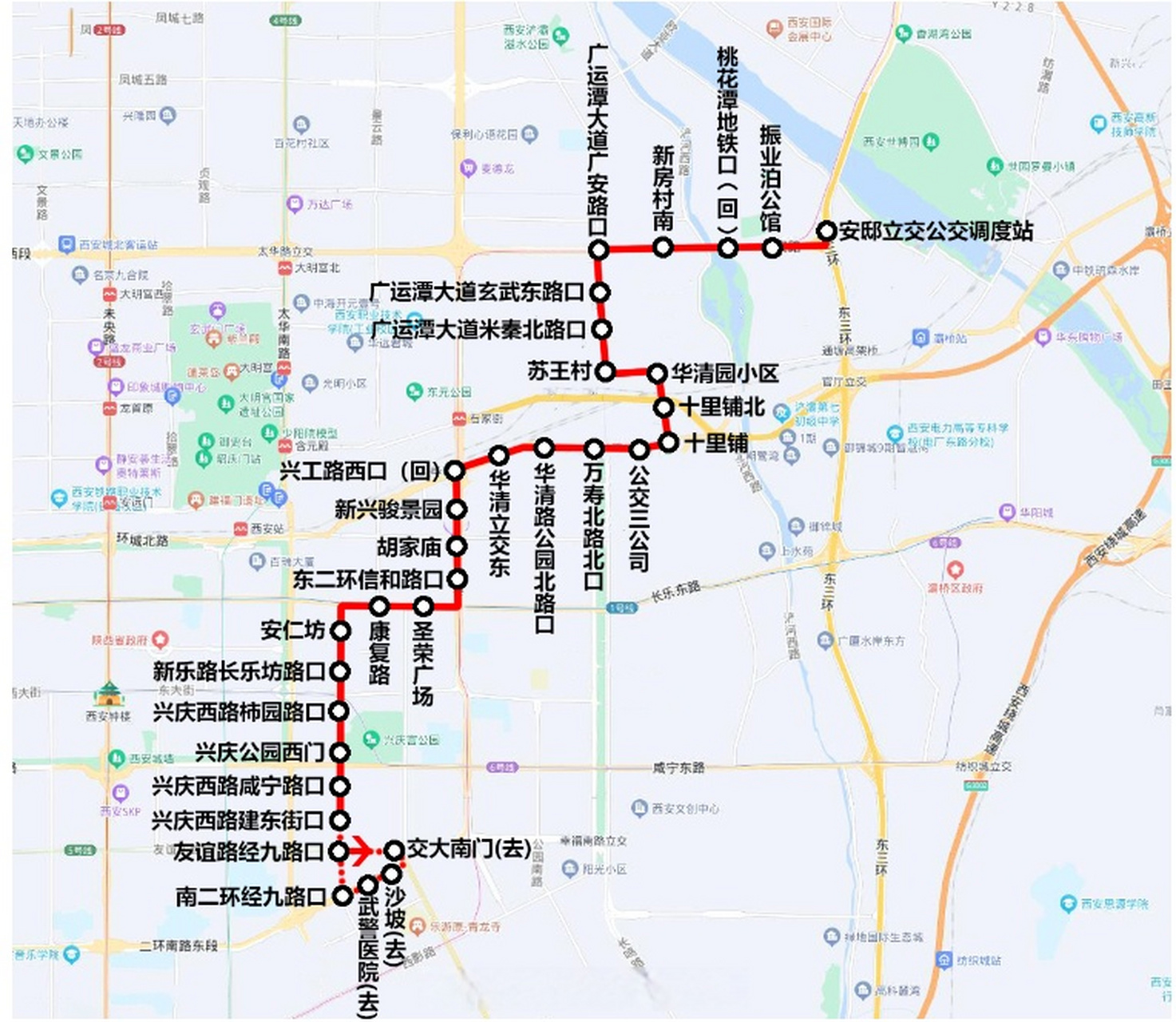 银川20路公交车路线图图片