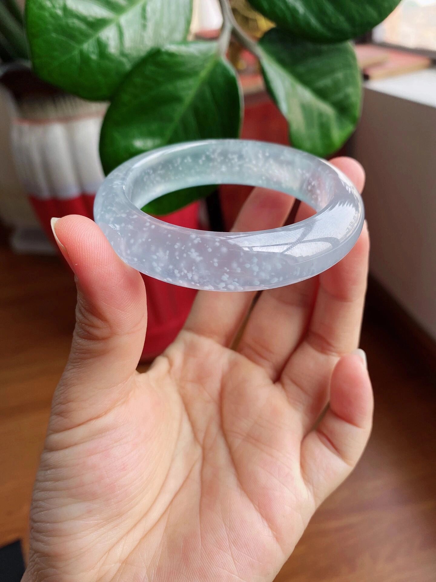 闲置79木那雪花棉手镯
