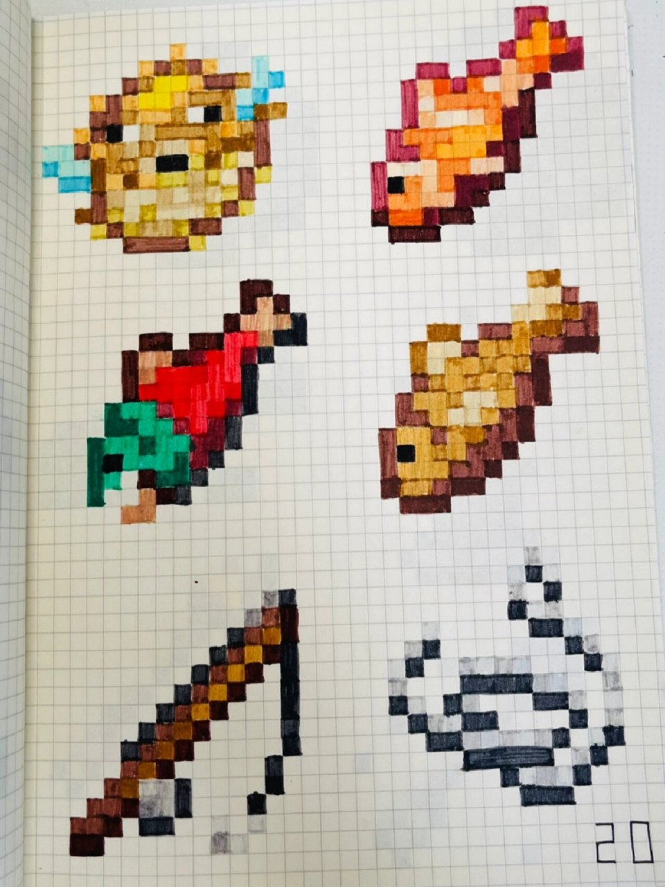 我的世界像素画! 第四期