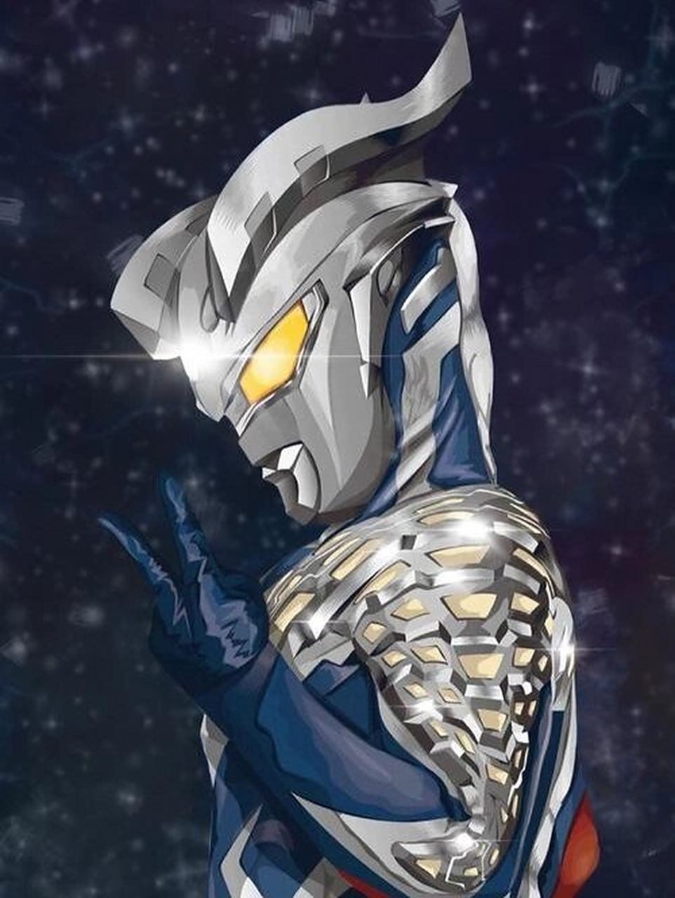 传说,无与伦比 赛罗奥特曼壁纸第四弹:赛罗基本形态(四)"我叫赛罗