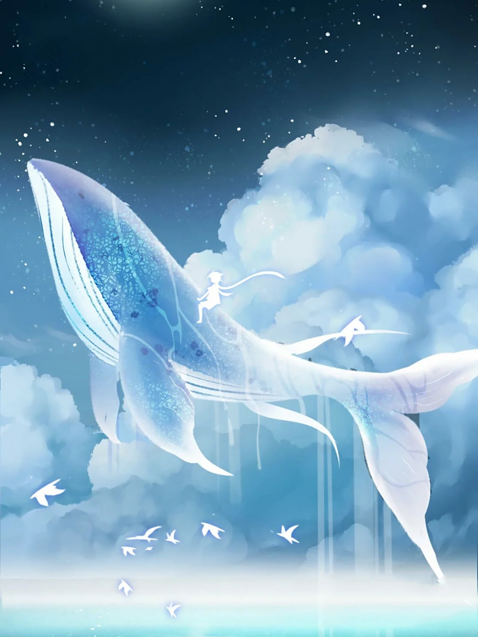 好看的鲸鱼图片78 一鲸落.万物生