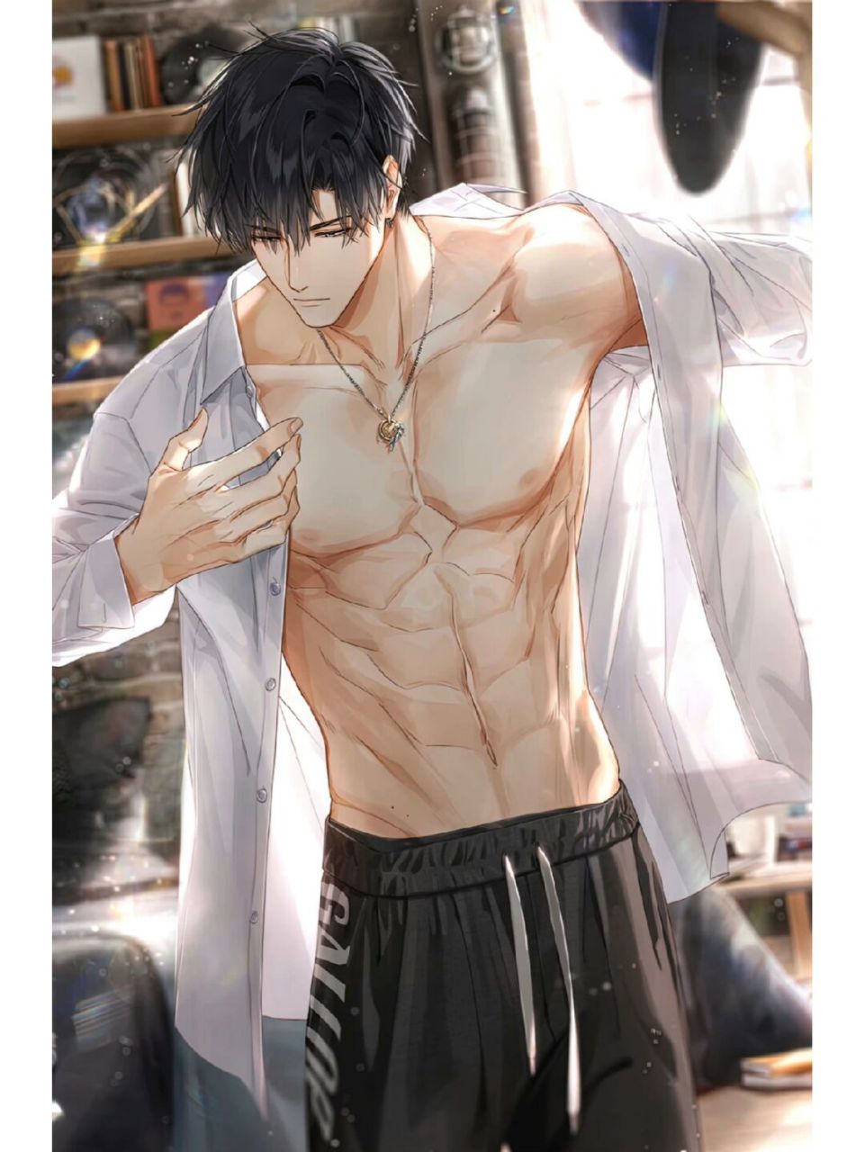 高清卡面分享‖光与夜之恋萧逸97 #壁纸# #乙女游戏# #卡面# #光与