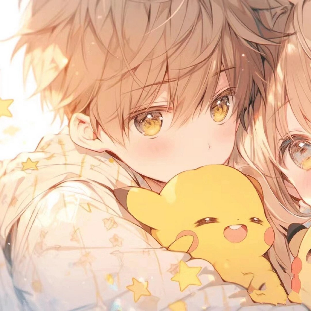 皮卡丘情侣头像 很可爱,不是原创