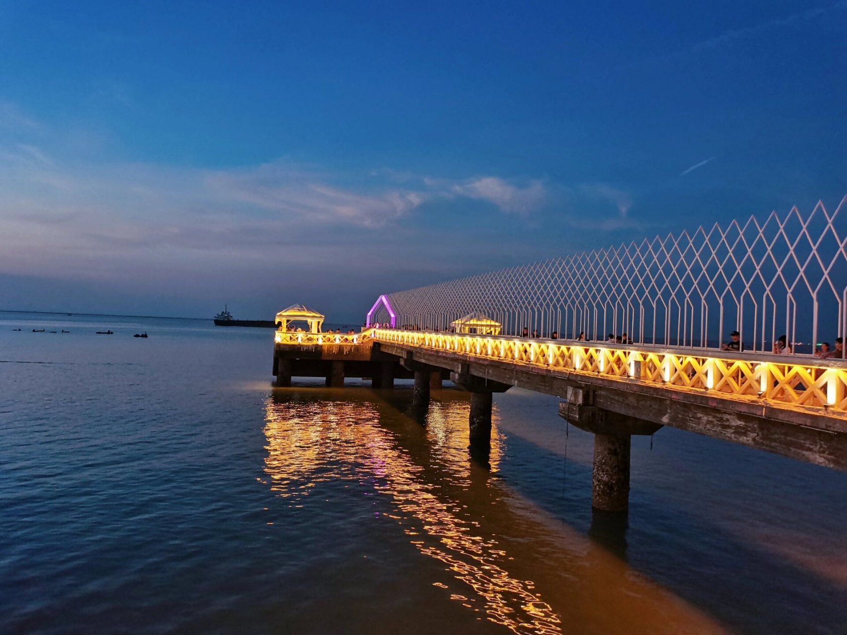 北海外沙码头景点