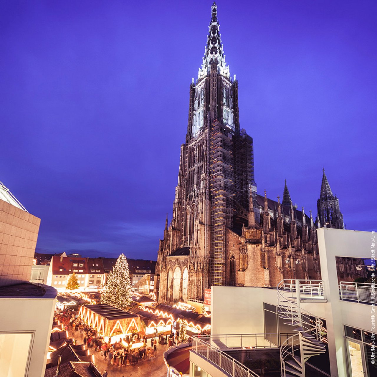 findyourcitybreak# #原味德国# 乌尔姆大教堂位于爱因斯坦故乡