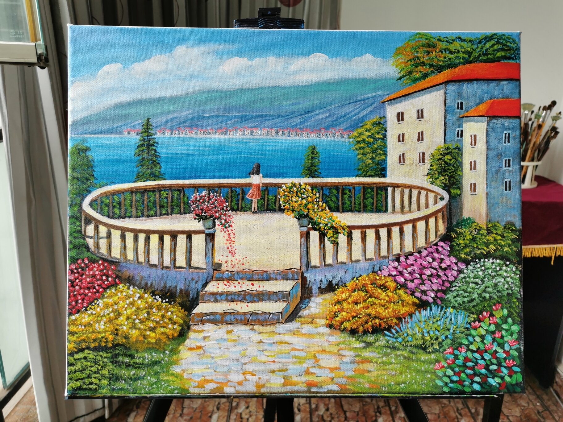 地中海别墅花园(附步骤简图)