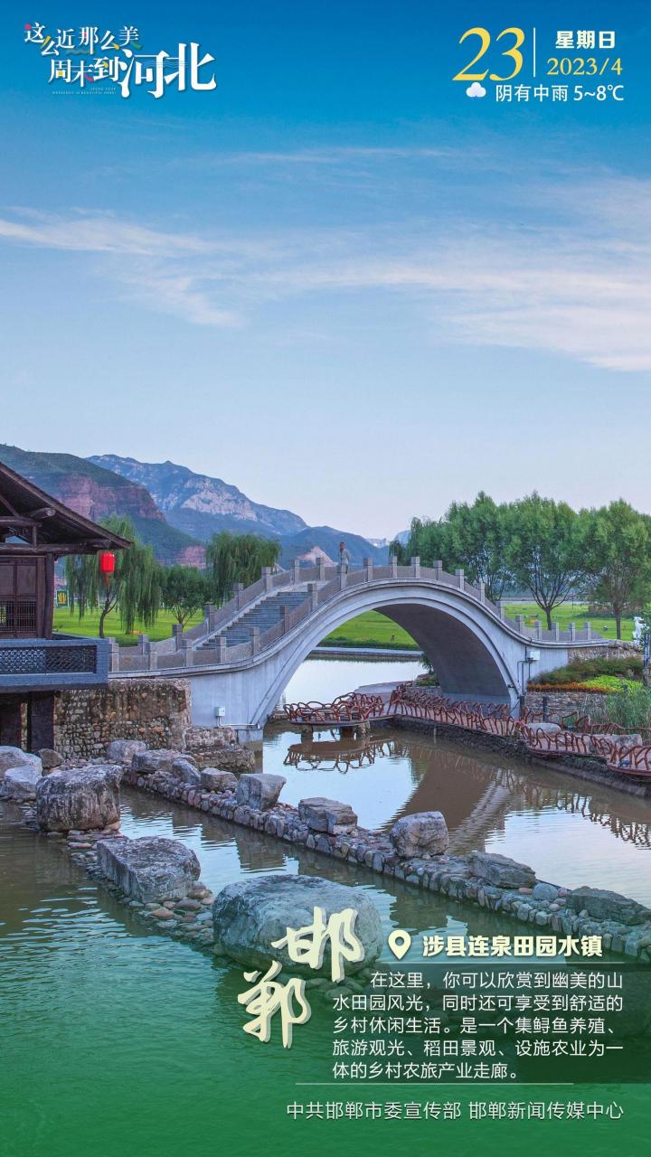 【#这么近那么美周末到河北# 】邯郸·涉县连泉田园水镇#邯郸旅游