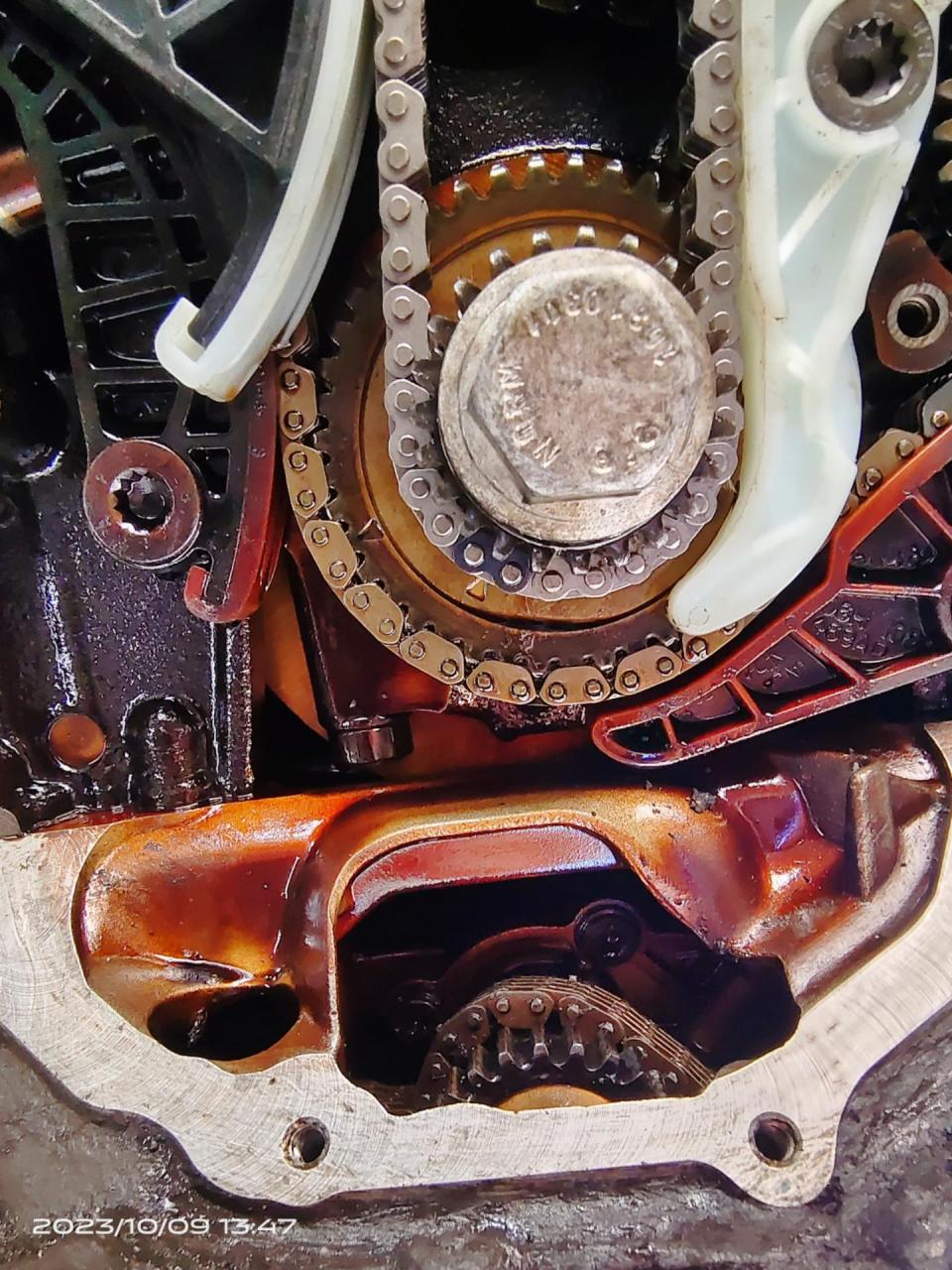 大众途观1.8t更换正时链条套装.