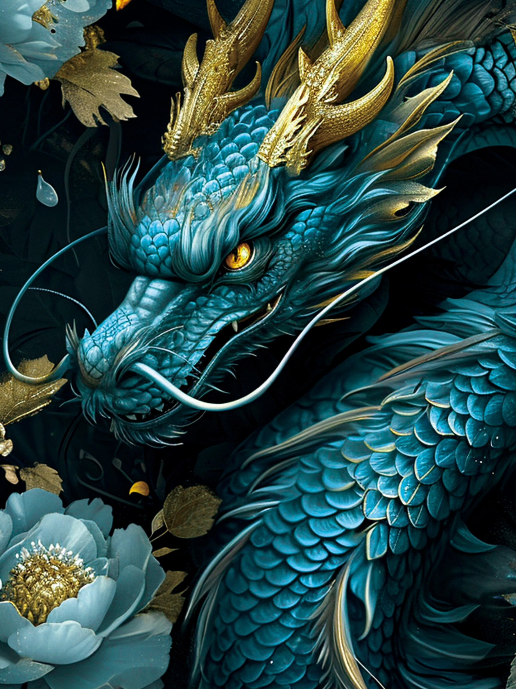 龙年壁纸原创|青龙93雄壮威武霸气