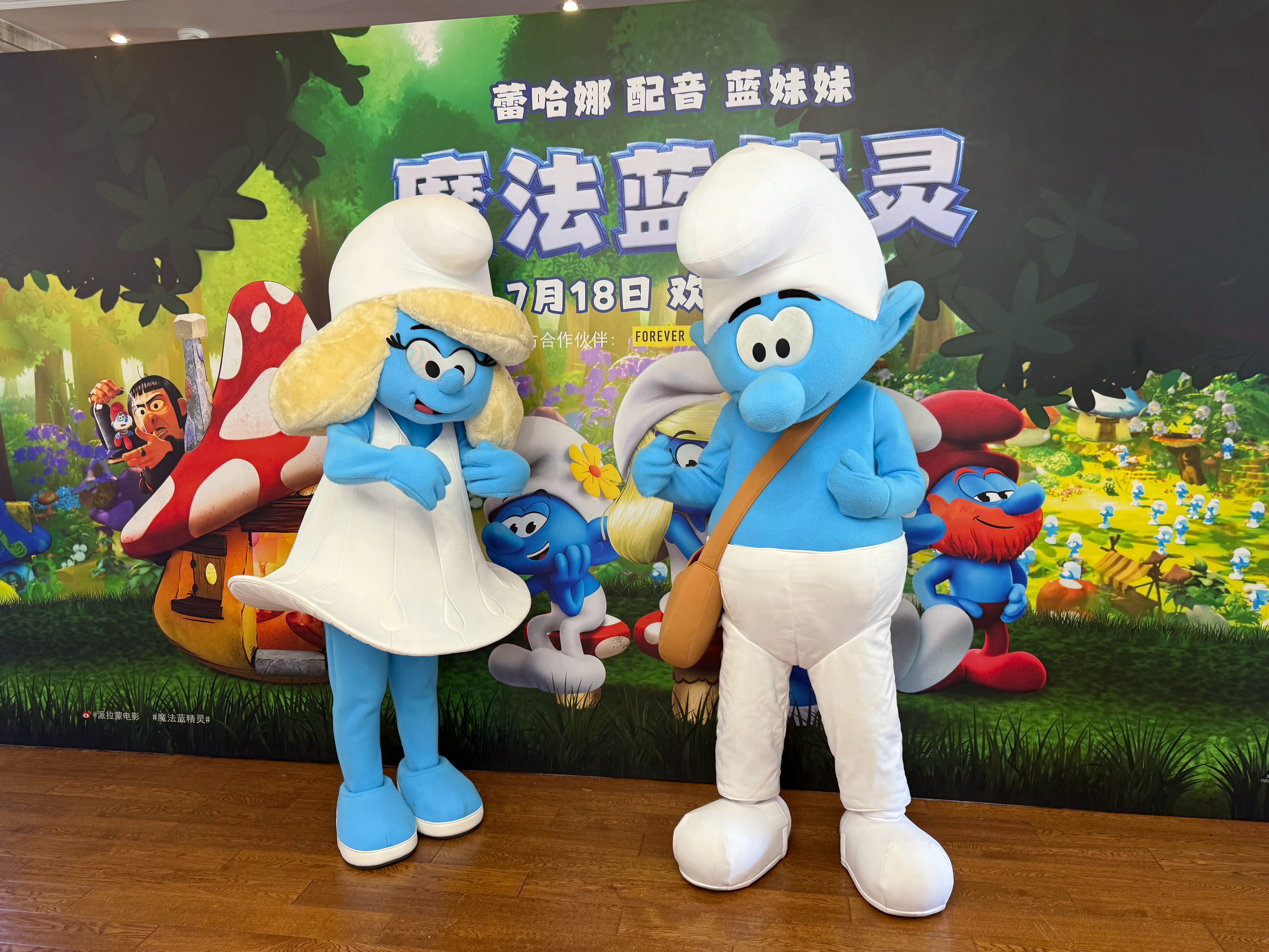 看了魔法蓝精灵中国首映礼 ,感觉已经很久没遇上喜欢的子供向电影了