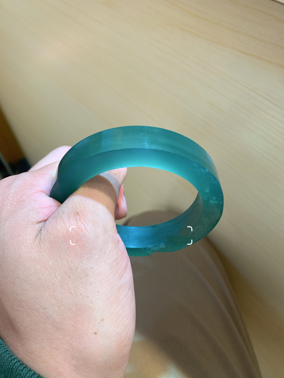 海蓝之谜98轻奢手镯·翡翠 全市唯一一支 玻璃种蓝水 (又称:海蓝之