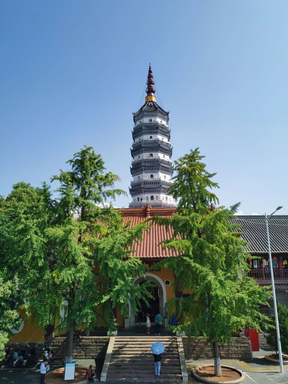 安徽 安庆 振风塔 明 可登塔 位于迎江寺内 门票10 登塔20 .