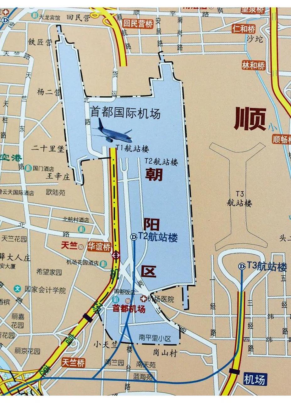 北京朝阳站平面图图片