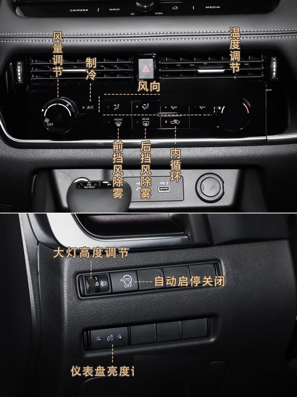 日产奇骏按键说明图解来啦,喜欢的赞一个吧