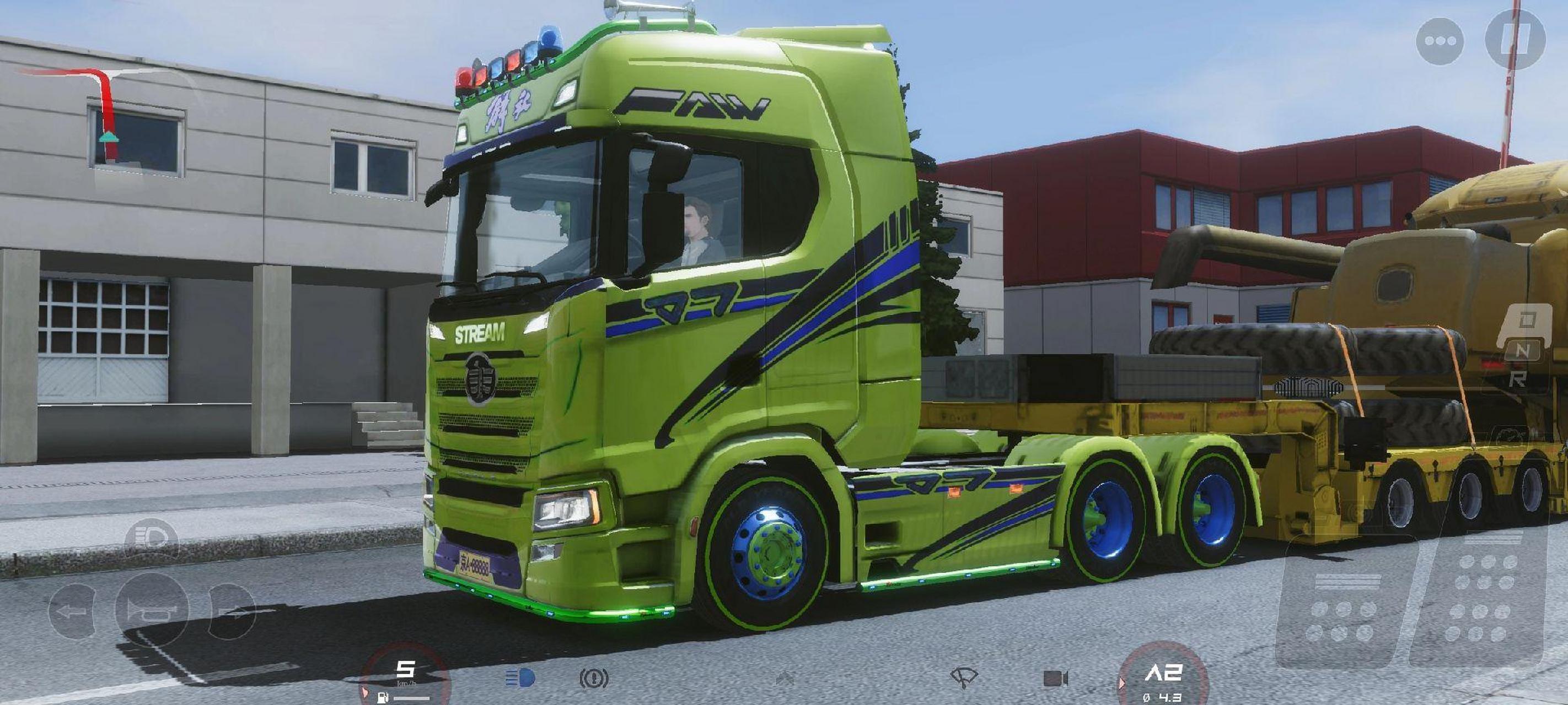 欧卡3,新版本大j7涂装霸气出场拉重货.