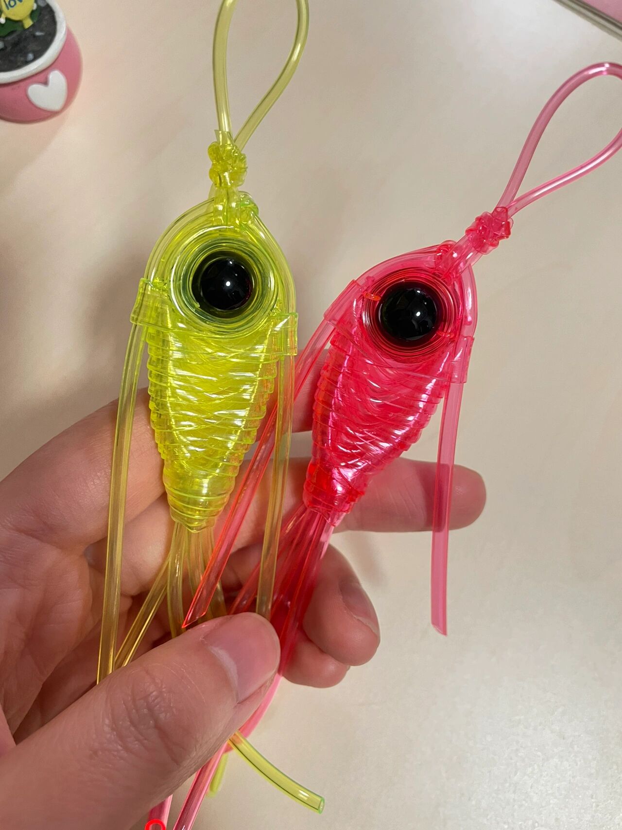 是你的小时候吗?大眼输液管金鱼玻璃丝编织