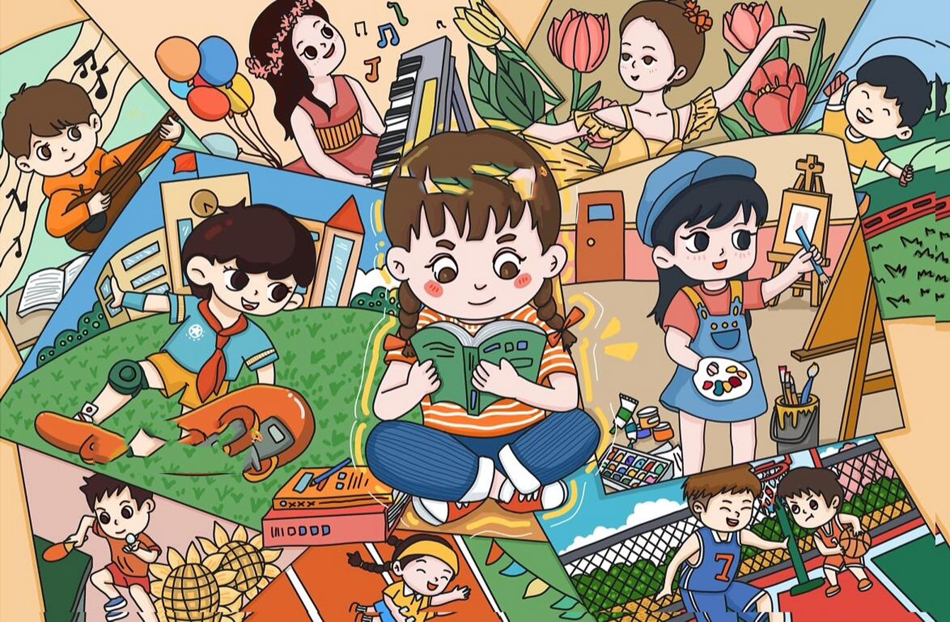 电脑绘画作品96|五育并举主题 信息素养大赛在收尾阶段啦～ 错过又