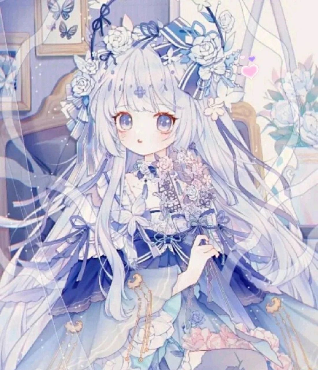 仙气可爱的动漫女头像