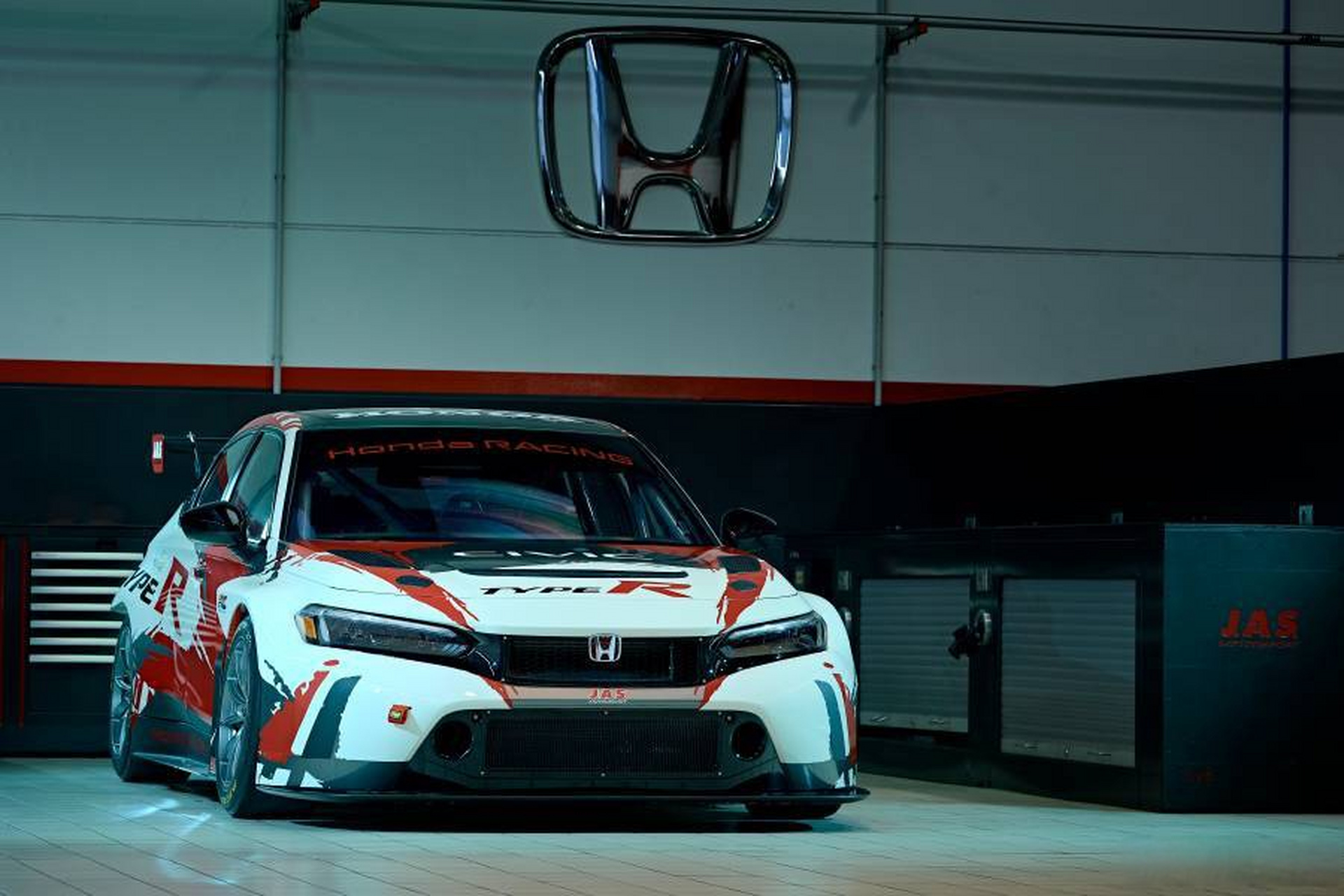 全新11代思域tcr赛车今年会以厂队背景参与国内tcr赛事