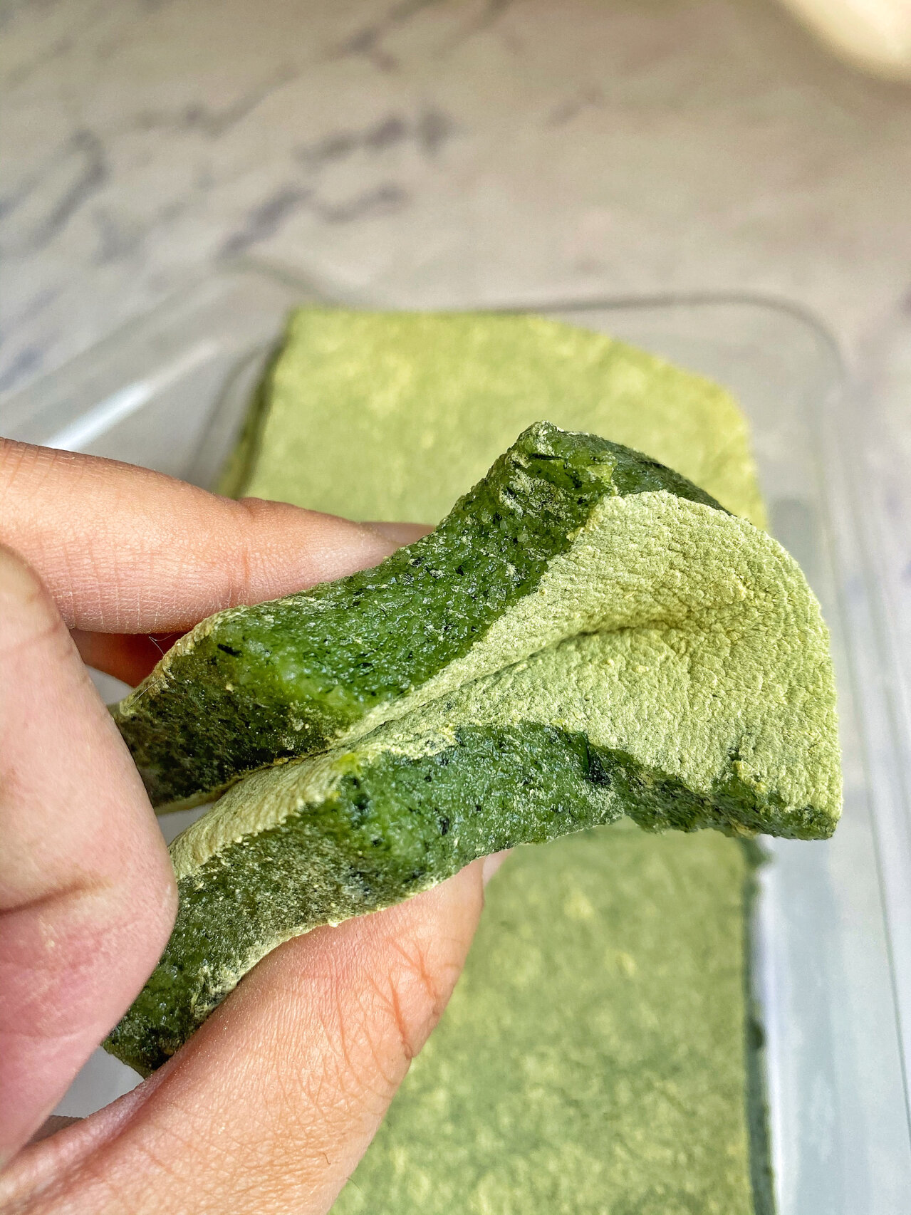 宁波必吃美食!艾草青麻糍🙌🏻糯唧唧巨好吃