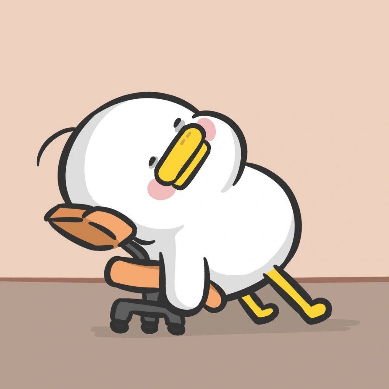 打工好累,我先躺一会! #头像# #搞怪头像# #微信头像# #打工人日常