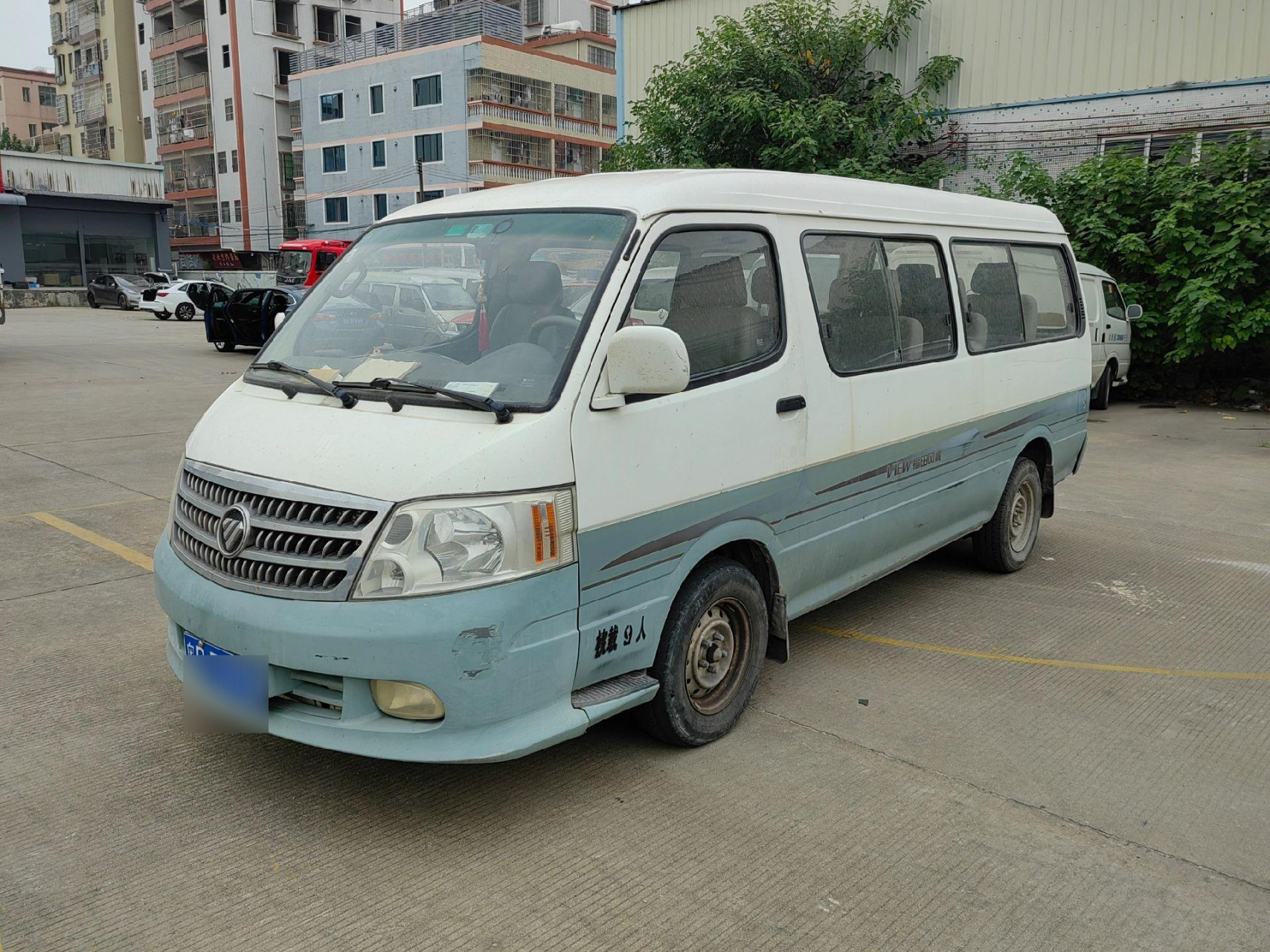 福田风景快运9座,柴油2.