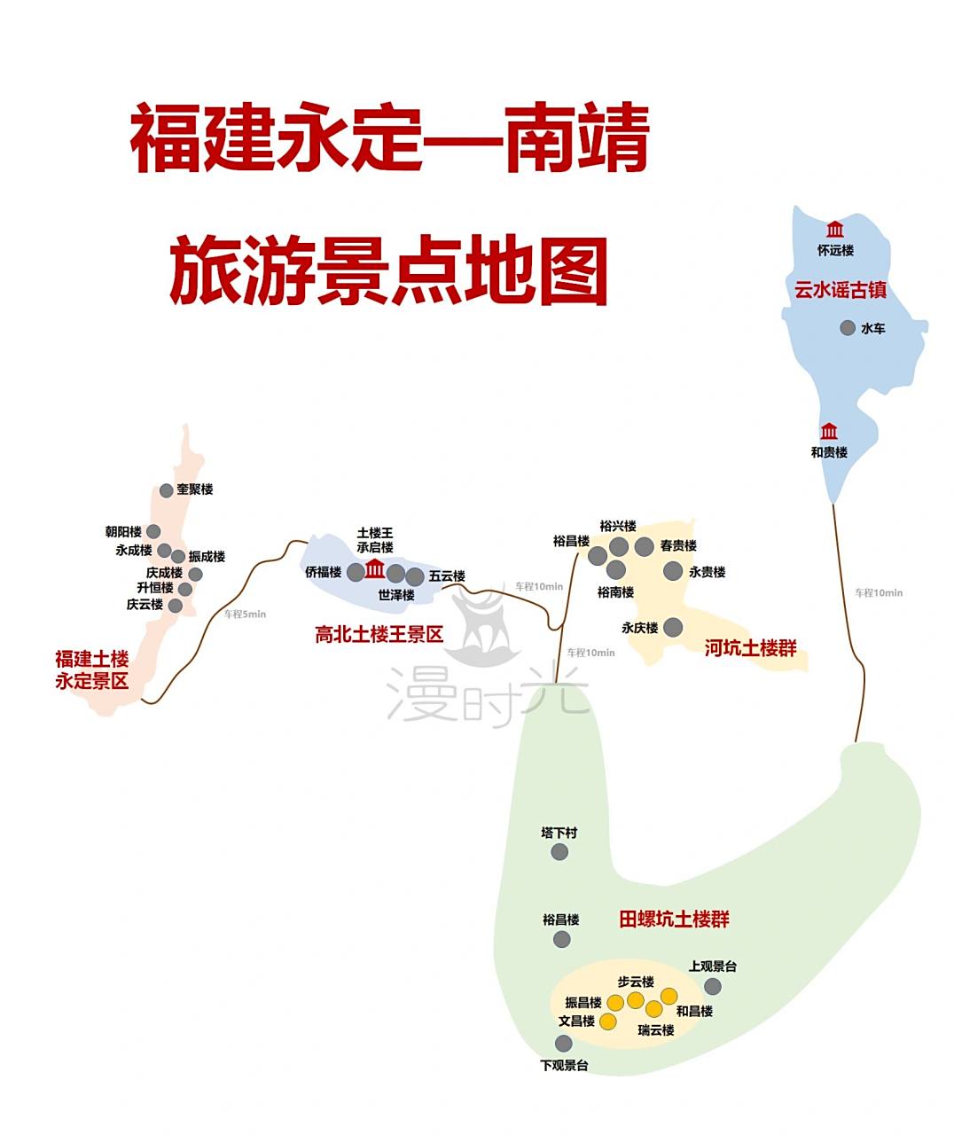 漳州旅游景点地图         ————【漳州景点特色】———— 古城