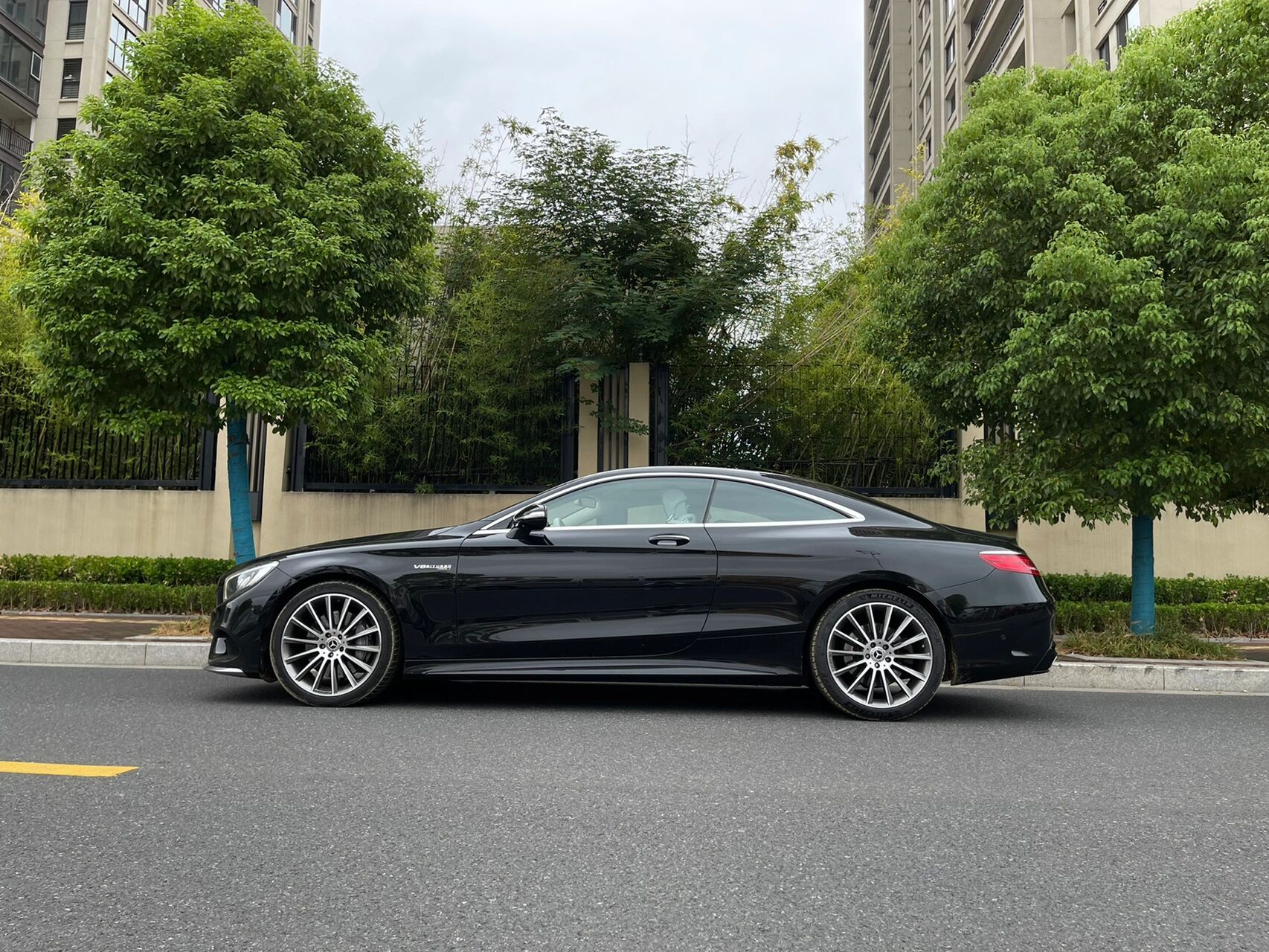 德式优雅 奔驰s500 coupe 奔驰s 我只喜欢两门的 奔驰s500 coupe 国内