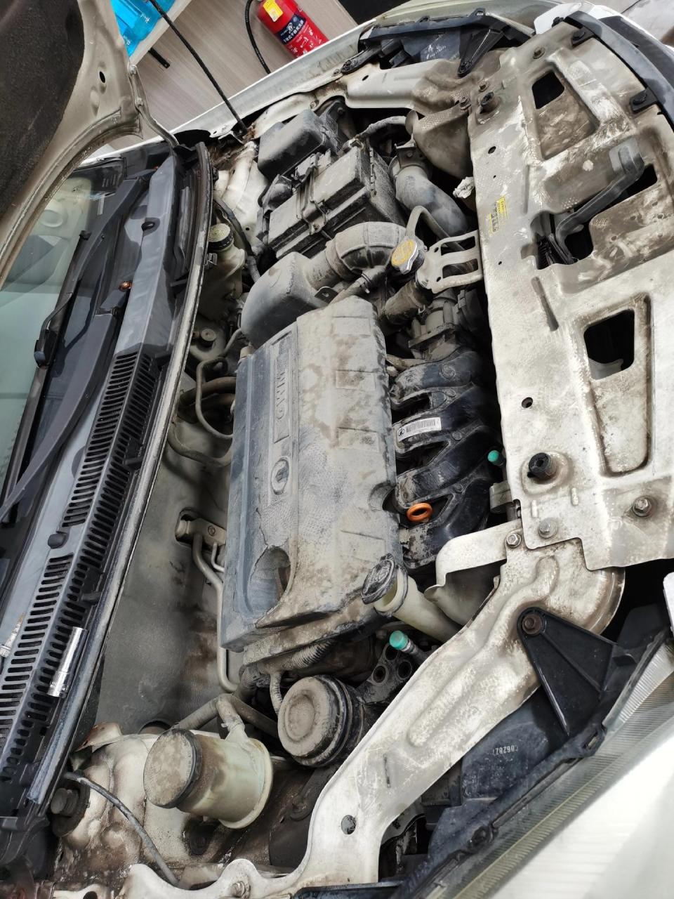 长城c30更换水泵,发电机皮带,助力泵皮带!