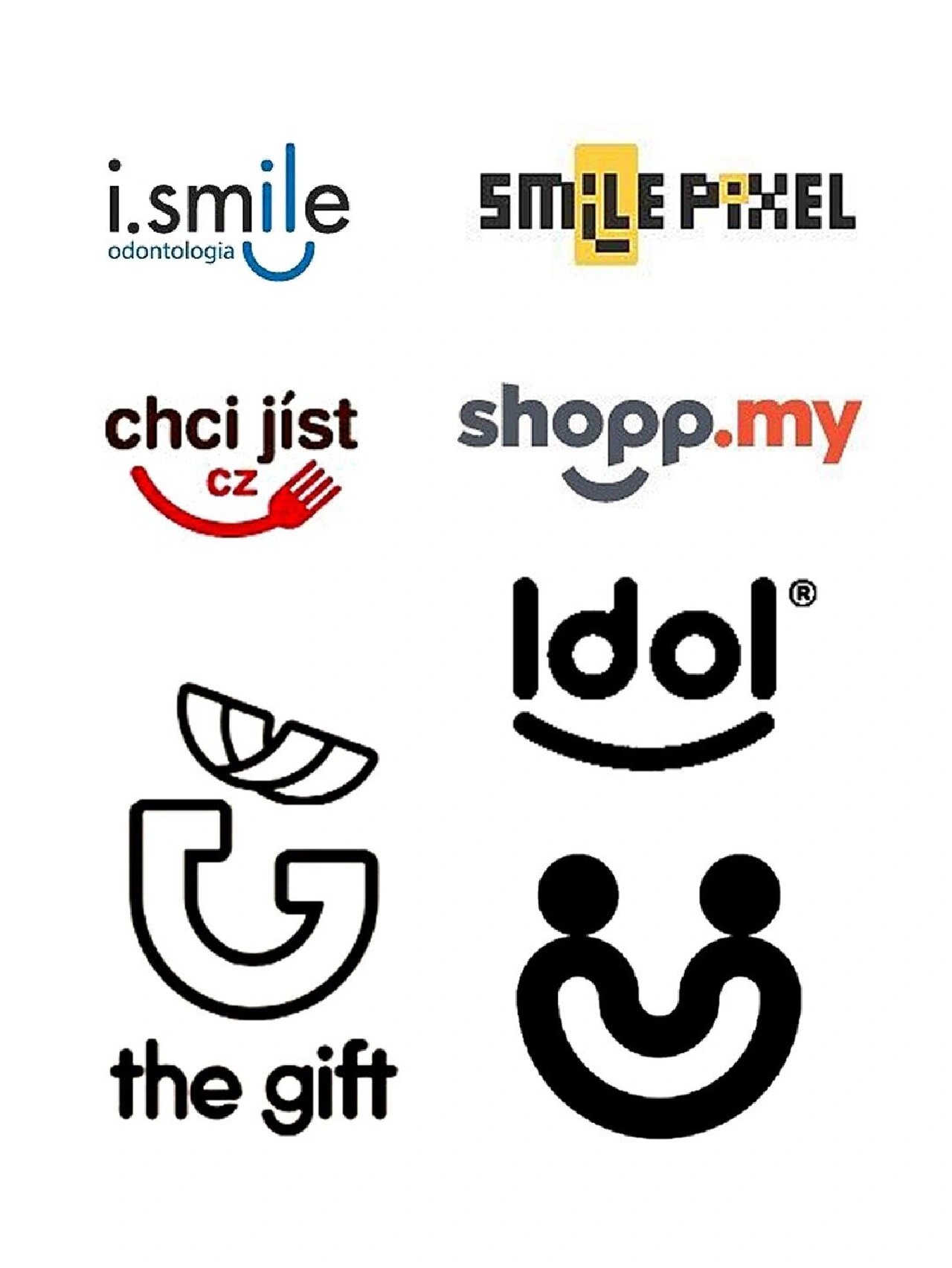 一个会微笑的logo可以迅速拉进客户与你的距离