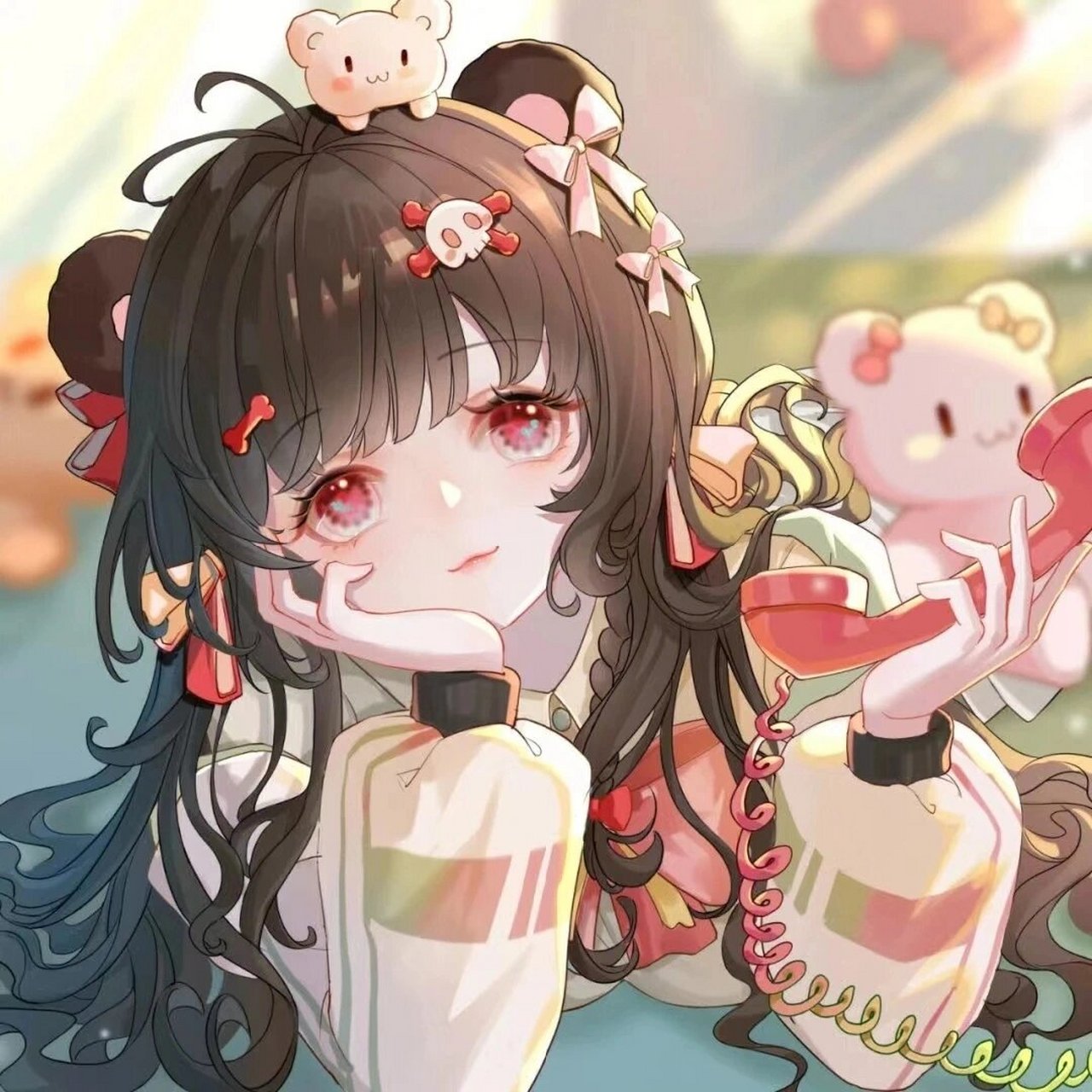 洒脱随性 #漫画头像# #好看的女生头像# #动漫女头# #头像