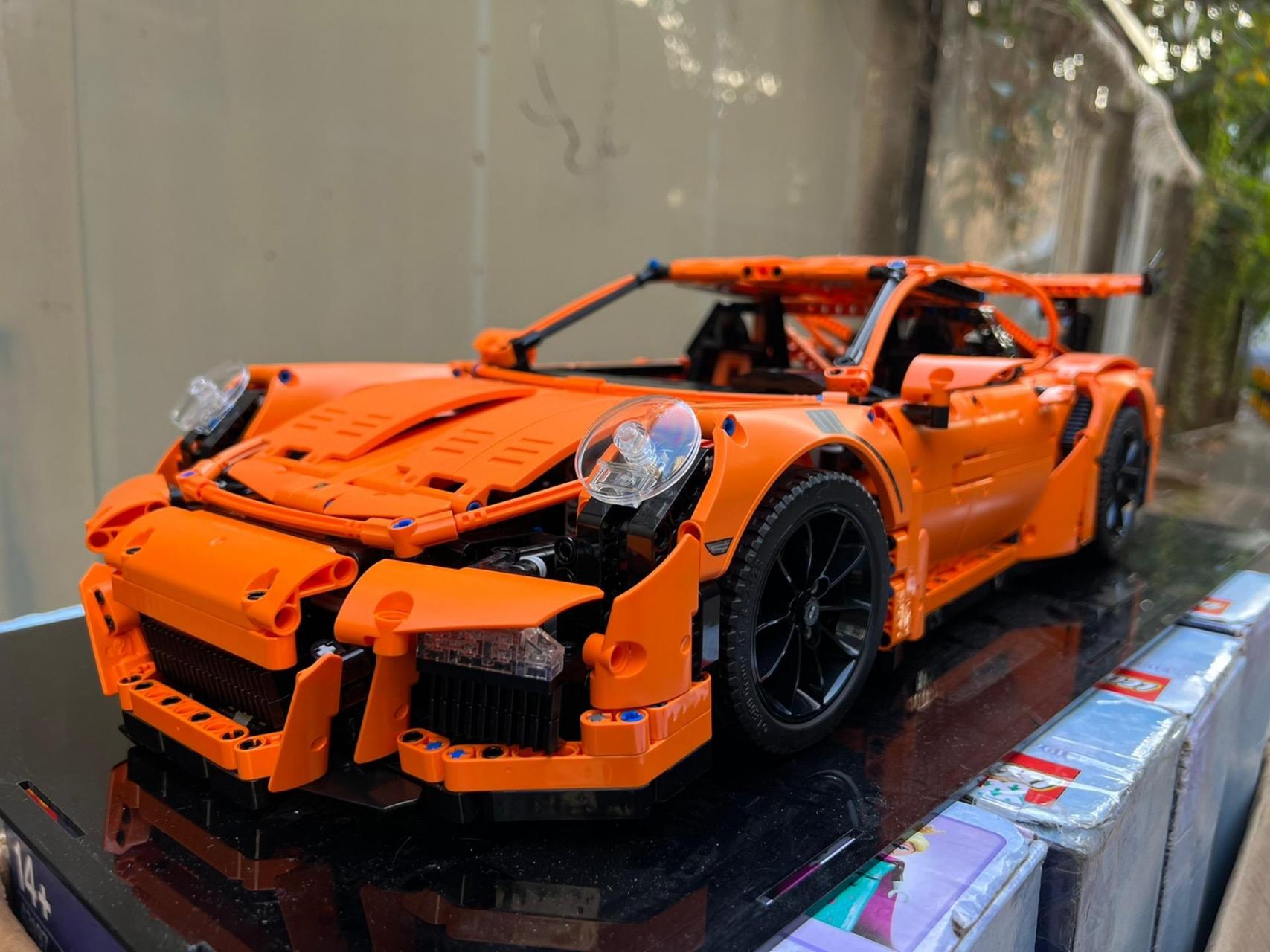 rs跑车 42056 越来越 少终究还是入手了 乐高42056橙色保时捷不如乐高