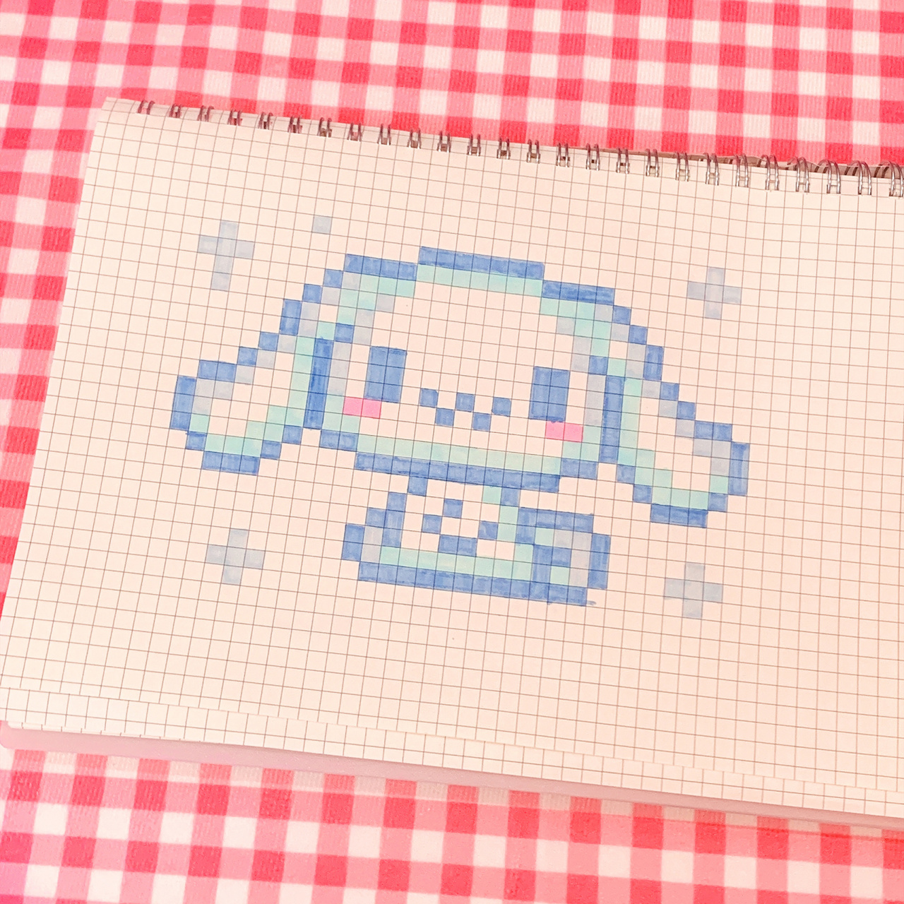 简单易上手的三丽鸥像素画第86615弹——玉桂狗 hello这里是柠小