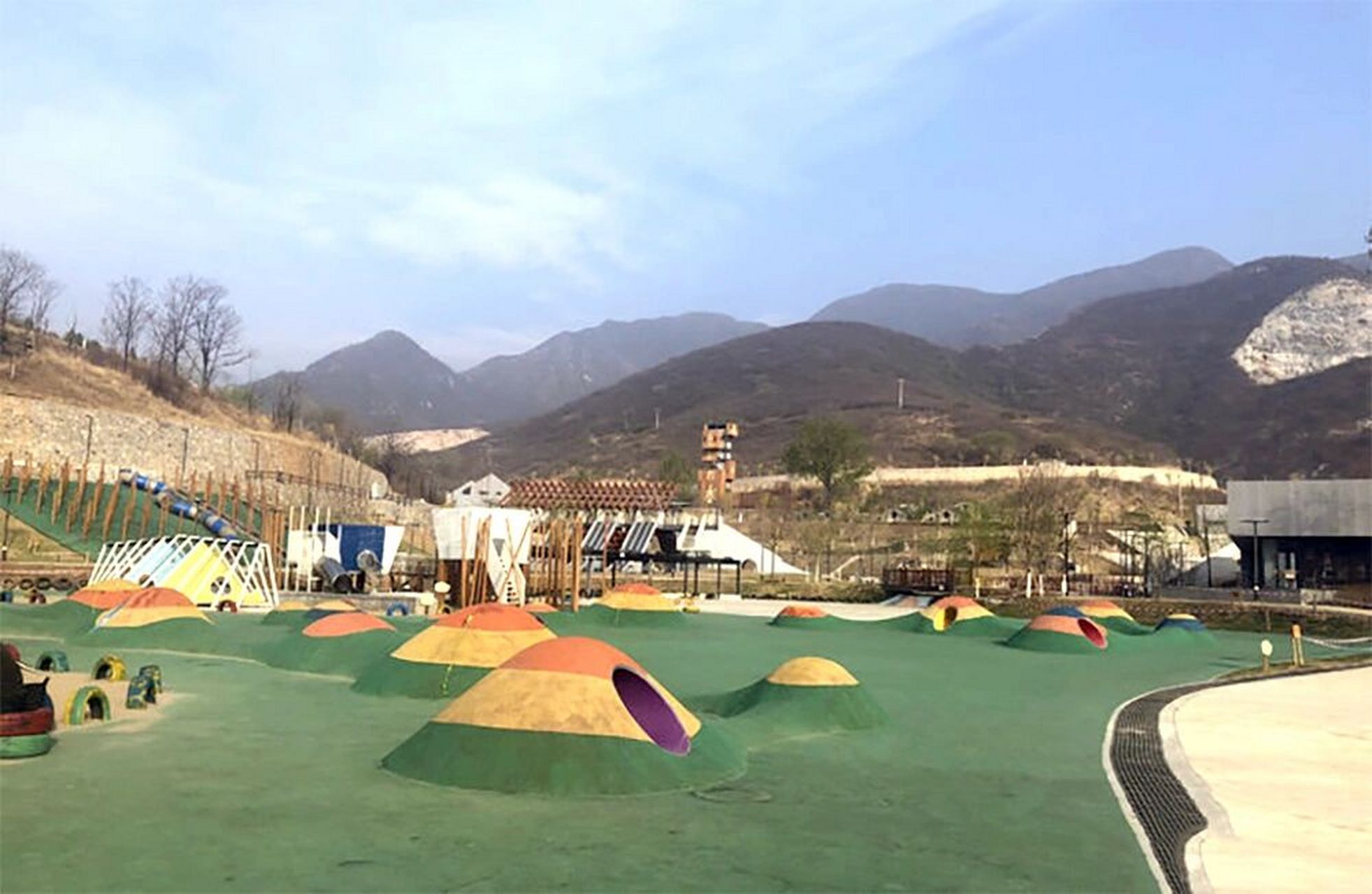 北京最好的无动力乐园,没有之一 96位置:韩建翠溪谷儿童世界,跟着