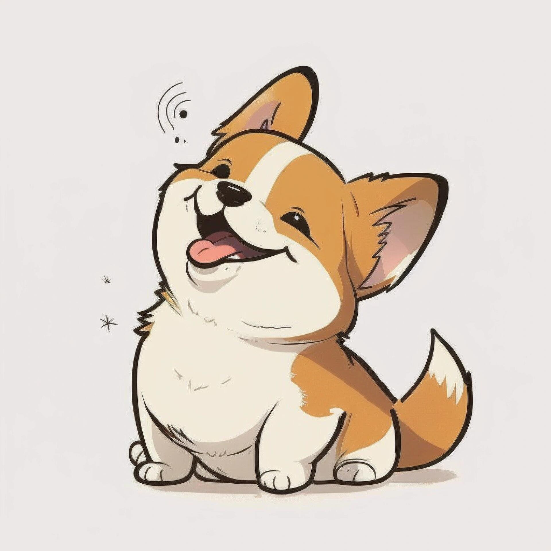 可爱又调皮的小狗狗