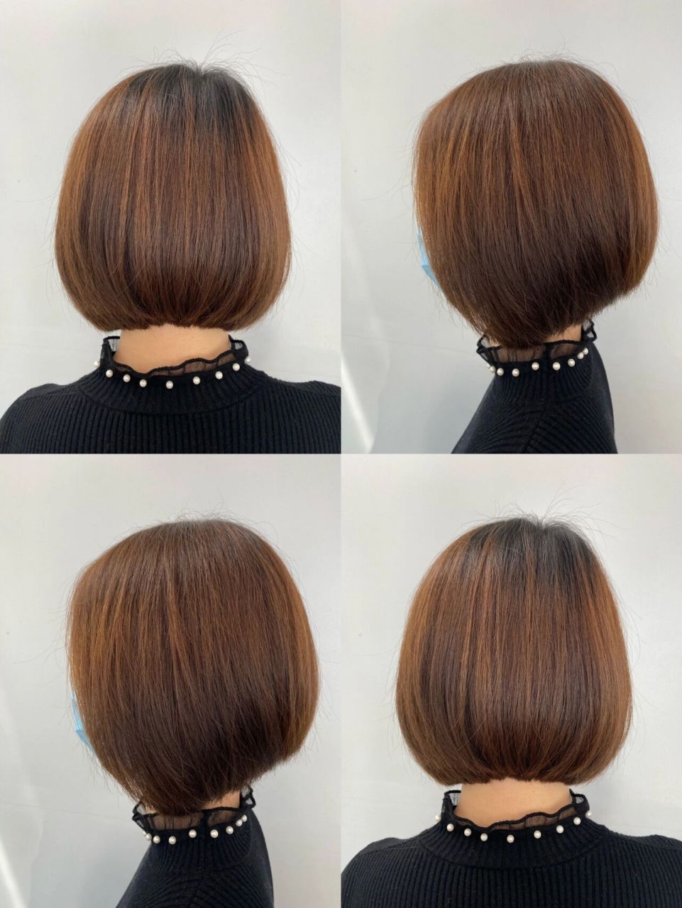 女生短发造型(波波头)             欢迎光顾"蘭桂坊"发廊90!