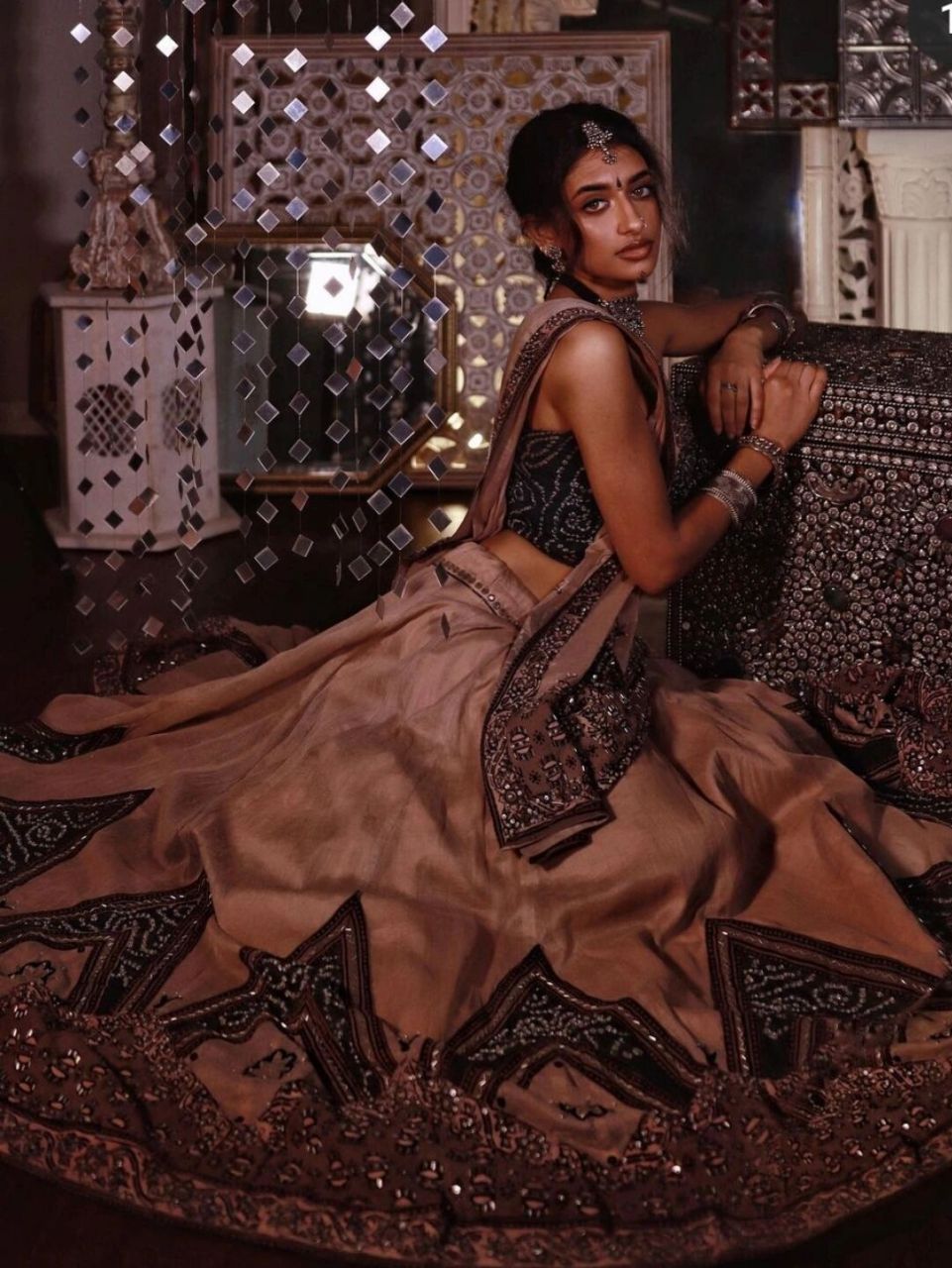 印度小姐姐 这绝美的异域风情 生活在美国的印度小姐姐hamel,真是美绝