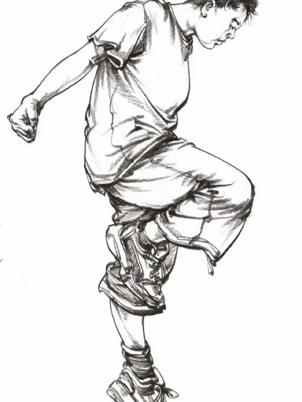 张振东老师人物速写作品欣赏～ 张振东老师简介 从事速写教学工作多年